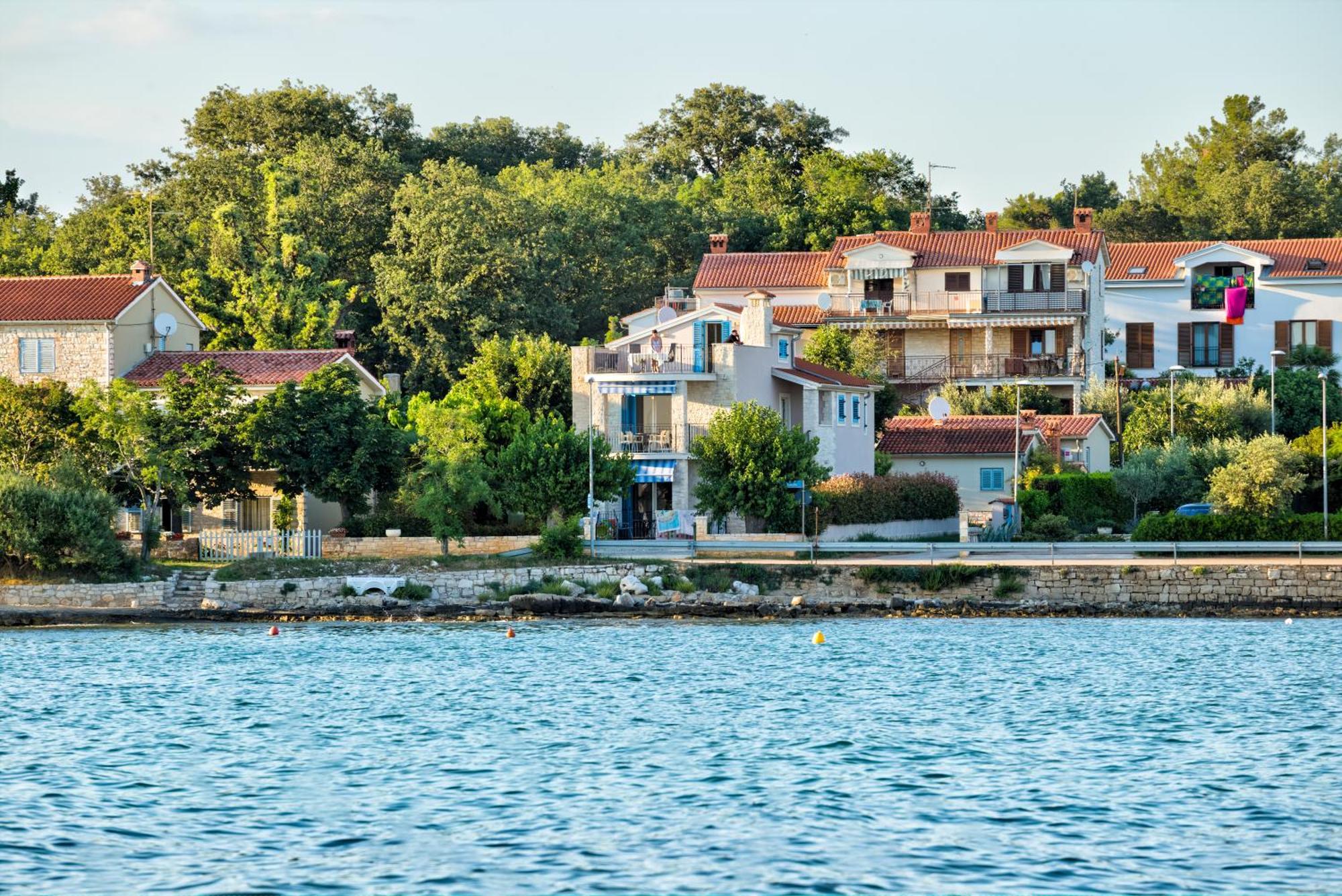 Apartment In Villa Moletto Seaside & Relax - 4 Guests Lovrečica Zewnętrze zdjęcie